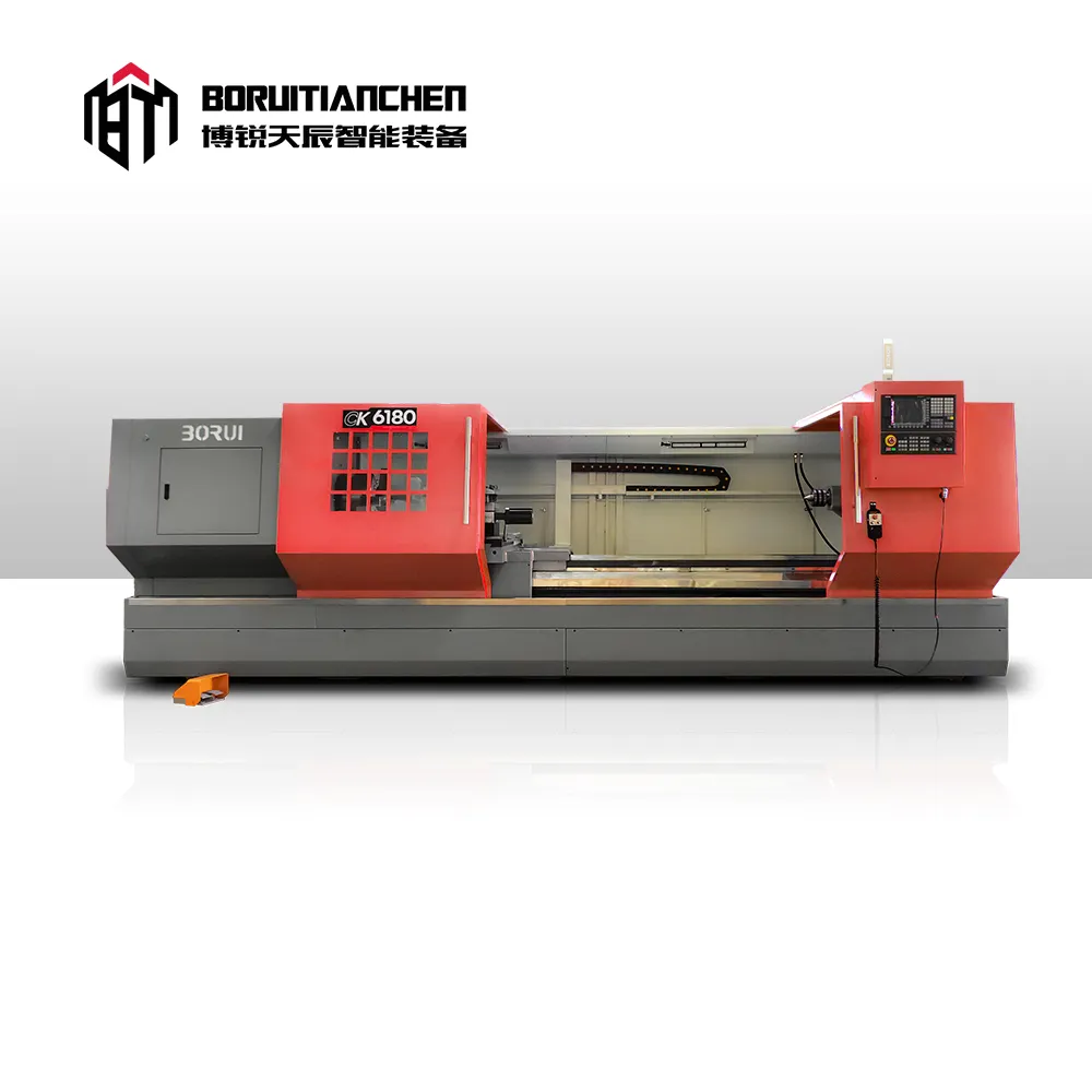 Torno CNC CK6180 Maquinaria de bajo costo Buena calidad Torno CNC automático barato Torneado Torno CNC automático