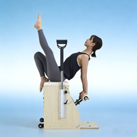 Chaises de Pilates en bois d'érable durables et personnalisées avec ressorts de haute qualité pour les studios de fitness commerciaux