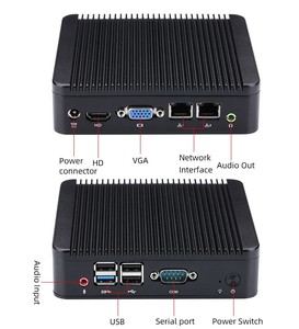 Q190S Qotom Q190S มินิพีซีแบบสองพอร์ต LAN รุ่น J1900 Quad Core สูงสุด 2.42Ghz คอมพิวเตอร์ขนาดเล็กแบบไร้พัดลม - Product Image 6