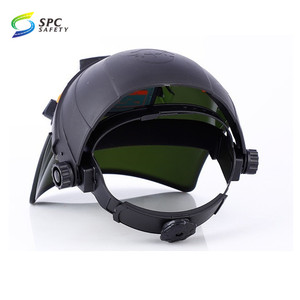 Cabezal de oscurecimiento automático montado en la energía Solar soldadura <span class=keywords><strong>transparente</strong></span> máscara de casco de soldadura de atenuación <span class=keywords><strong>para</strong></span> soldador - Product Image 6