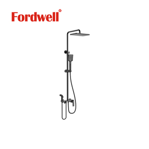 <strong>High</strong> <strong>Quality</strong> Bathroom Rainfall Shower Sets Wall Mounted Brass Shower Faucet with <strong>Shattaf</strong> - Product Image 3
