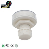 Cabochon automatique LED Point Lights Éclairage amusant pour parcs à thème IP65 Corps en plastique AC24V Usine directe de Chine