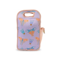 Sac à déjeuner isotherme en néoprène personnalisé par sublimation, grand sac fourre-tout en tissu avec fermeture éclair pour l'école des enfants