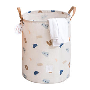 GREENSIDE Extra grande plegable tela <span class=keywords><strong>ropa</strong></span> <span class=keywords><strong>sucia</strong></span> cesta al por mayor plegable lavandería almacenamiento hogar niños juguete barril - Product Image 6