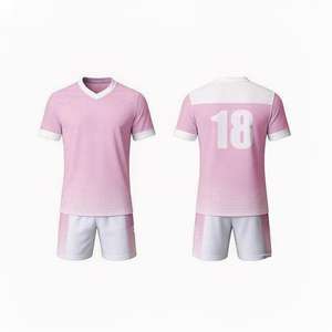 Hochwertiges Unisex Fußballtrikot mit individuellem Wärmeübertragungsdruck, 100% Polyester, schnelltrocknend, atmungsaktiv und schweißableitend, Kurzarm - Product Image 6