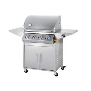 Parrilla de Gas Comercial de Lujo SEB, de Acero Galvanizado, 4 Quemadores, Portátil, para Exteriores, Esmaltada, SEB-4B G - Product Image 1
