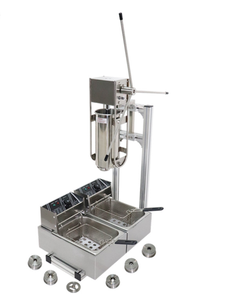 Máquina Pequeña R&M para Hacer Churros Españoles Manual, Automática y Eléctrica con Freidora a Gas y Tanque para Freidora Eléctrica de Churros - Product Image 6