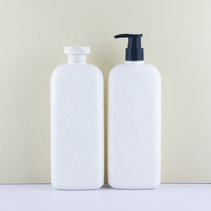 2025 400ml HDPE plastique plat pressable crème de lotion pour le corps pour la conception de bouteille de <span class=keywords><strong>vaseline</strong></span> Flip Top Cap pompe emballage bon marché - Product Image 1