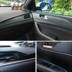 Molduras Interiores Flexibles Universales para Decoración de Automóviles, Tiras Decorativas para Accesorios de Automóviles, Tira Decorativa para Tablero, Adhesivo de Borde de 5 Metros - Product Image 6