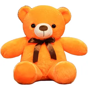 Мягкий привлекательный медведь, набивные куклы для подруги, подарок на Рождество, 60 см, милый плюшевый мишка, плюшевые игрушки, кавайная ленточная подушка
