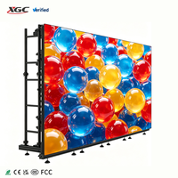 Écran LED à haute fréquence de rafraîchissement P3.9 500x500mm, panneau mural vidéo LED intérieur/extérieur pour diffusion en direct et toile de fond de scène