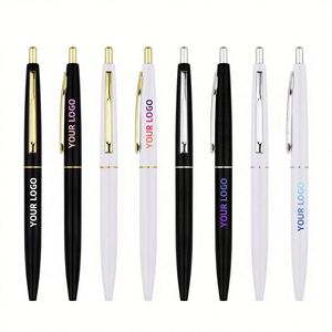 Plastic Black <b>Ballpoint</b> <b>Pen</b> with Logo Lightweight Sign <b>Pen</b> 1.0mm Black Ink - Product Image 1