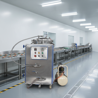 Autoclave de pasteurisation électrique vertical de laboratoire pour aliments, 75L, 100L, 150L