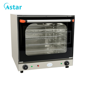 रोटी और केक इलेक्ट्रिक परिप्रेक्ष्य के लिए उच्च गुणवत्ता 4-ट्रे वाणिज्यिक बेकरी संवहन ओवन उपकरण - Product Image 1