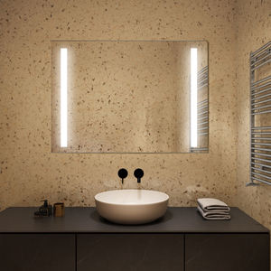 Nuevo espejo de baño rectangular táctil sin marco con precio bajo - Product Image 3