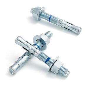핫 세일 탄소강 웨지 앵커 M10 M12 블루 아연 콘크리트 앵커 임베디드 확장 웨지 앵커 - Product Image 1