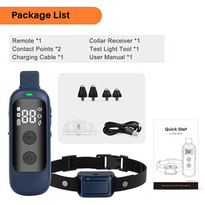 Für 681A 1968 FT Neues Geeignetes Elektronisches Anti-Bell-Halsband für Kleine Hunde TPU PC Wiederaufladbares Kabelgebundenes Schock-Trainingshalsband mit Fernbedienung - Product Image 3