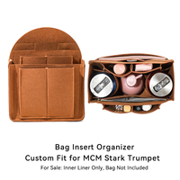 Organizer Tas Ukuran Khusus untuk Tas Desainer, Organizer Tas dari Bahan Felt, Sisipan Organizer Tas Tote, Pelapis Tas Tote, Sisipan Tas Tangan