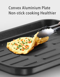 Productos Más Vendidos 2026 - Olla Eléctrica 2 en 1 Moderna y Desmontable con Parrilla Sin Humo y Sartén Antiadherente - Product Image 2