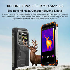 สมาร์ทโฟน XPLORE 1 Pro รุ่นทนทาน 12+256GB หน้าจอ 6.78 นิ้ว สีดำ/ส้ม กล้องหลัก 64MP ชิปเซ็ต Dimensity 7050 แบตเตอรี่ 20000mAh ระบบปฏิบัติการ Android 15 รองรับ 5G มือถือ Blackview - Product Image 5