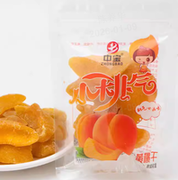 Zhongbao HALAL Buah Kering Irisan Persik Mangga Stroberi Jeruk Manis Siap Makan Kemasan Besar