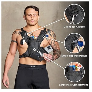 Mochila Deportiva para Correr con Soporte para Teléfono, Riñonera Reflectante Ligera para Hombre y Mujer con Funda para Teléfono con Pantalla Táctil y Cámara - Product Image 2