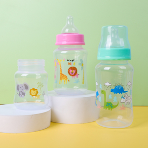 Biberon Mewsun pour bébé, personnalisé, <span class=keywords><strong>incassable</strong></span>, en PP, avec 3 tétines de rechange, facile à nettoyer, sans BPA, en silicone, pour bébés de 0 à 12 mois - Product Image 4