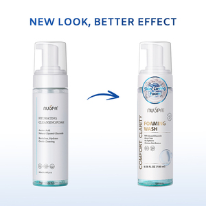 Özel etiket cilt bakımı temizleyici yüz temizleme köpüğü nazikçe temizleyici köpük yüz yıkama nemlendirir - Product Image 2