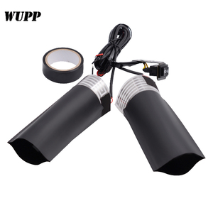 Manopole Riscaldate Elettriche Regolabili per Bici con Controllo Temperatura Hi/<span class=keywords><strong>Lo</strong></span>/Off, Scaldamani per Manubrio Moto - Product Image 1