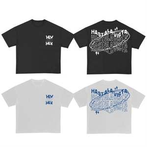 T-shirt streetwear tendance, t-shirt décontracté, fabricant de t-shirts en coton personnalisés pour hommes - Product Image 1