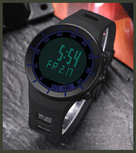 Reloj Sanda 9001 para Hombre con Esfera Grande, Relojes Digitales de Lujo, Relojes de Pulsera Electrónicos, Reloj de Acero Inoxidable con Hebilla, Pantalla LED Digital - Product Image 6