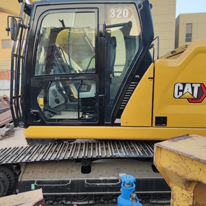 Excavatrice sur chenilles Caterpillar 320 d'occasion, 20 tonnes, hydraulique, d'origine Japon, CAT 320 pour travaux d'ingénierie municipale et terrassement - Product Image 5