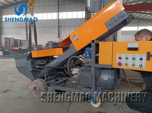 Popular Bomba Mezcladora de Concreto (Shotcrete) Portátil de 10m³/h, a Diésel o Eléctrica, de Bajo Costo, Directo de Fábrica China - Product Image 3