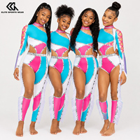 Uniforme de majorette bicolore, costume personnalisé pour équipe de danse, tenue de performance contrastée, uniforme de fanfare