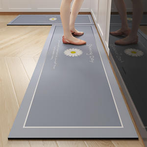 พรมปูพื้นห้องครัวกันลื่นน้ำหนักเบาหรูหราพรมสกปรกทำความสะอาดได้กันน้ำมันสำหรับใช้ในครัวเรือน - Product Image 6