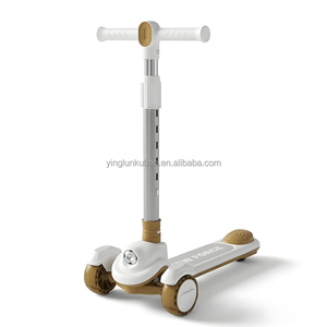Trottinette Électrique Pliable Grande Taille pour Enfants et Adolescents (6-20 Ans) avec Musique, Lumières, en Alliage d'Aluminium, Tige Épaissie <span class=keywords><strong>de</strong></span> 50 mm, pour l'Extérieur - Product Image 2