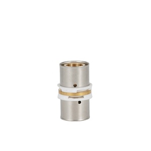 Raccords de presse en laiton pour tuyaux de gaz multicouches Raccords de tuyaux multicouches droits - Product Image 1