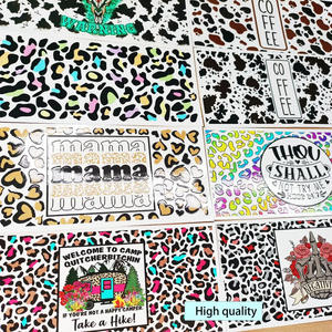 สติ๊กเกอร์หุ้ม<span class=keywords><strong>แก้ว</strong></span>เบียร์ขนาด 16 ออนซ์ แบบกำหนดเองได้ พิมพ์ลาย 3 มิติ ด้วยเทคนิค UV DTF - Product Image 2