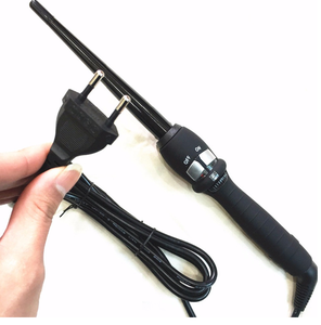 <span class=keywords><strong>Rizador</strong></span> de pelo portátil Pantalla Lcd <span class=keywords><strong>profesional</strong></span> <span class=keywords><strong>Rizador</strong></span> de pelo con diseño de barril <span class=keywords><strong>cónico</strong></span> de hierro - Product Image 6
