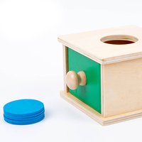 Bébé Montessori Jouet En Bois Enfants Formation Éducative Objet En Bois Permanence Boîte Forme Jeu De Correspondance