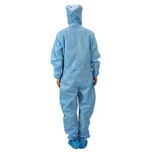 Groothandel Antistatische Esd Cleanroom Kleding Jumpsuit Overall Antistatische Kleding Workshop Werkkleding - Product Image 4