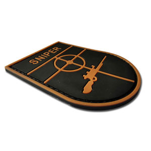 แผ่นยางติดเสื้อแบบ 3 มิติ ลายสไนเปอร์ ป้าย PVC แบบกำหนดเอง สำหรับงานยุทธวิธี  ขายส่งจากโรงงาน - Product Image 6