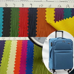 Tessuto jacquard in poliestere 400D a fibra lunga con motivo a corteccia per borse e valigie - Product Image 1