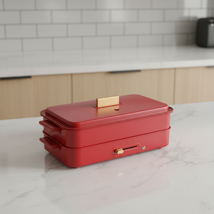 Olla Eléctrica Ahorradora de Energía para Interiores, Revestimiento Antiadherente de PTFE, Acero Inoxidable, Capacidad de 5L, Compatible con Cocina de Inducción, Uso Doméstico - Product Image 1