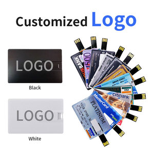 Nhà Máy Giá USB Flash Drive loại thẻ tín dụng USB 2.0 giao diện tùy chỉnh hoặc tiêu chuẩn <span class=keywords><strong>Memory</strong></span> Stick 1GB 2GB 4GB 8GB 16GB 32GB 64GB - Product Image 2