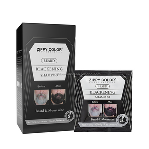 <span class=keywords><strong>Tinte</strong></span> Permanente para Barba Zippy Color 100% Orgánico y Personalizable para <span class=keywords><strong>Hombre</strong></span>, Extractos de Plantas, Sin Efectos Secundarios, Negro/Color Personalizado, Champú - Product Image 2