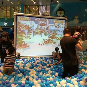 Interactive Laser Projection Touch <b>Screen</b> Table Amusement Park Children's Multiplayer <b>Portable</b> Lightweight 1920x1080 Built-In - Product Image 4
