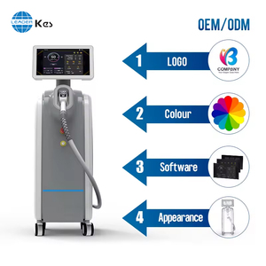 KES 808 Diode Máy tẩy lông bằng laser với 4 bước sóng 755nm văn phòng phẩm phong cách EU cắm sản xuất tại Trung Quốc - Product Image 3