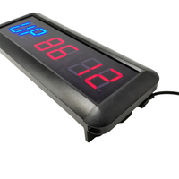 Jam Timer Olahraga Digital LED Portabel Jhering 1.5 Inch Klasik untuk Gym dan Crossfit