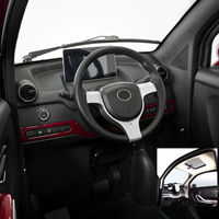 Voiture électrique miniature puissante et légère Jiaji, véhicule à énergie nouvelle pour 2 personnes, certifiée CEE, pneus hiver, vitesse 55 km/h, autonomie 80-130 km